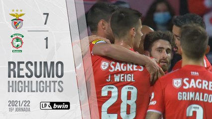 Highlights: Benfica 7-1 Marítimo (Liga 21/22 #15)
