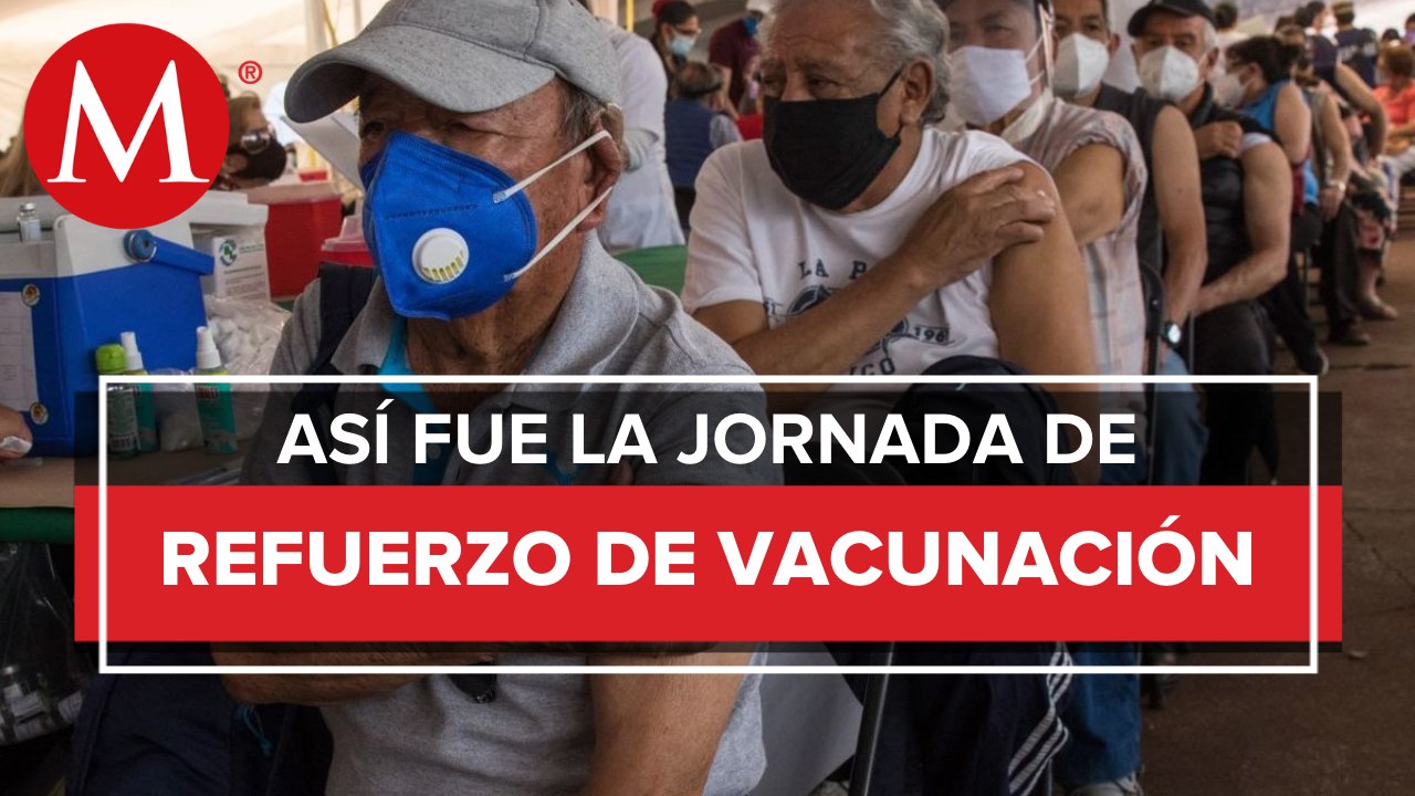 Termina aplicación de dosis de refuerzo para adultos mayores en la CDMX