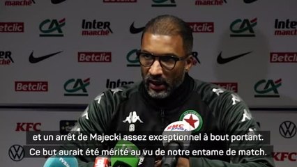 32es - Beye : "On avait l'ambition de montrer qu'on était capables de jouer contre une Ligue 1"