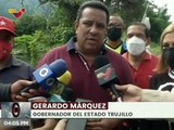 Gobierno de Trujillo activa reparación de fallas de borde y servicio eléctrico en Valera y Boconó
