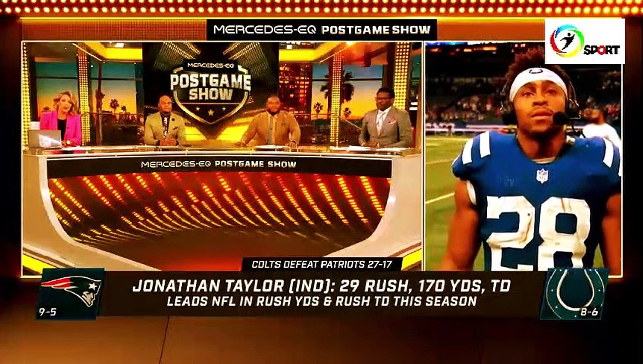 Jonathan Taylor Responds to MVP Chants After a Dominant Saturday Night Performance - NFL Press Pass