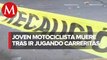 Jóven motociclista perdió la vida tras accidente en Michoacán