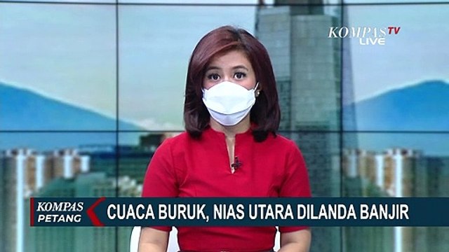 Banjir Dua Meter Rendam Permukiman, Warga Nias Dievakuasi ke Posko Pengungsian