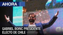Declaraciones del presidente electo en #Chile Gabriel Boric - #19Dic - Ahora