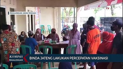 BIN Jateng Gelar Vaksinasi dengan Target 3.000 Dosis