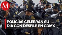 Así se vivió el desfile por el día de la policía