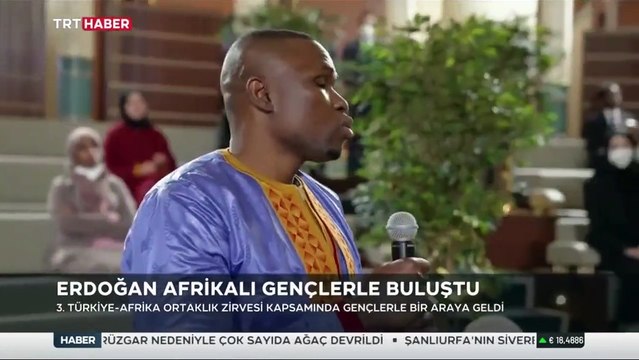 Malili öğrenciden Cumhurbaşkanı Erdoğan'a: Ekonomik kurtuluş savaşı veriyorsunuz, bu ümmetin davasıdır diye düşünüyorum