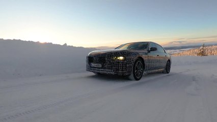 The all-new BMW 7 Series Prototype - Cold Climate Testing