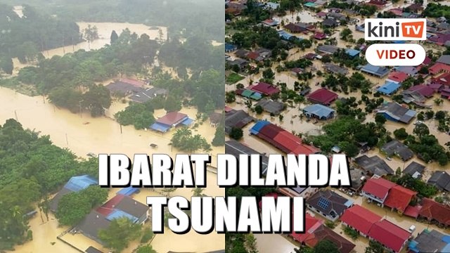Banjir: 10 hilang di Pahang, Hulu Langat ibarat dilanda tsunami