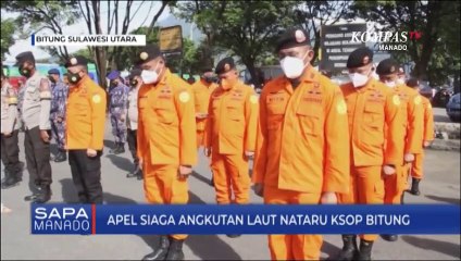 Apel Siaga Angkutan Laut Nataru KSOP Bitung