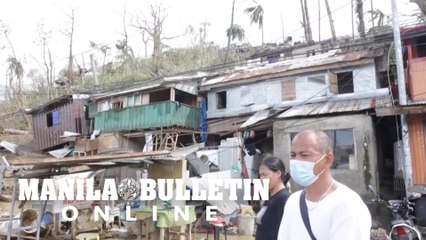 Typhoon survivors plead for help