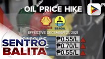 Taas-presyo sa mga produktong petrolyo, ipatutupad bukas