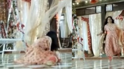 Thoda Sa Baadal Thoda Sa Paani spoiler; Kajol सेट पर गिरी ज़ोर से; Anurag परेशान | FilmiBeat