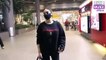 Aditi Rao Hydrie Spotted At Airport Returns Mumbai