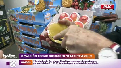 RMC chez vous : Le marché de gros de Toulouse en pleine effervescence - 20/12