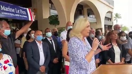 Marine Le Pen : "Le confinement a eu des conséquences extrêmement graves à La Réunion"