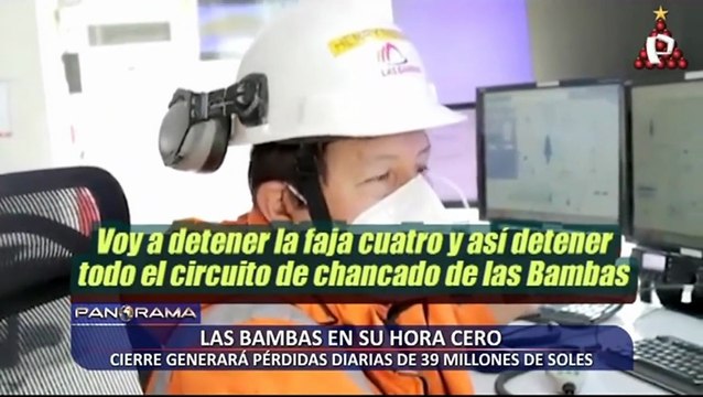 Minera Las Bambas en su hora cero: cierre generará pérdidas diarias de 39 millones de soles