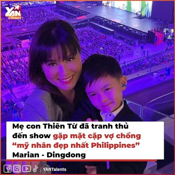 Đẳng cấp như Thiên Từ - con trai Đan Trường_ Đi trực thăng riêng, ngồi ghế VIP coi concert BTS