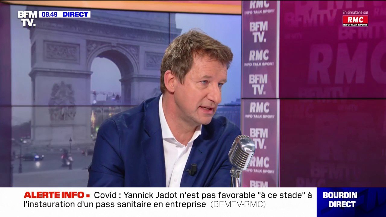 Frontières européennes: Yannick Jadot assure que "l'Ukraine ne doit pas intégrer l'OTAN, ni l'Union européenne mais doit être une démocratie"
