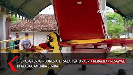 Keren, Warga Lamongan Merakit Pesawat Terbang