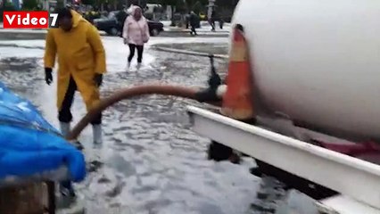 شاهد.. تساقط الثلوج فى الإسكندرية