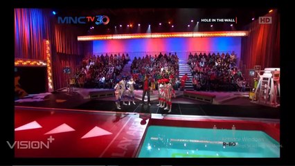 (Old version)Hole In The Wall CN Celebs The Dudes vs Level up part 1