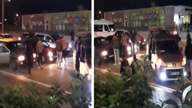 Bursa’da asker eğlencesi için trafiği böyle kapattılar