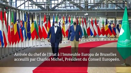 Macky Sall à Bruxelles