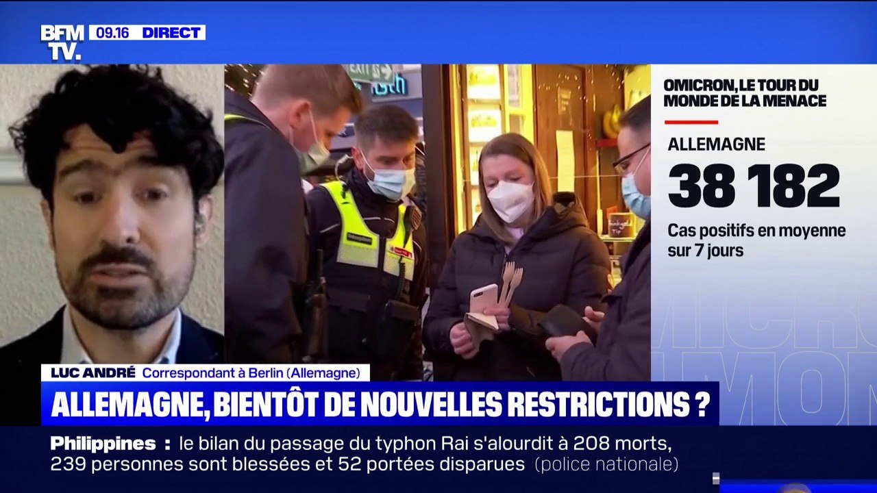 Variant Omicron: en Allemagne, le conseil sanitaire appelle le gouvernement à mettre en place de nouvelles restrictions