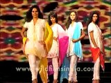 Indian top female models at a fashion show, Delhi