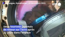Espace: retour sur Terre de deux touristes japonais après 12 jours dans l'ISS