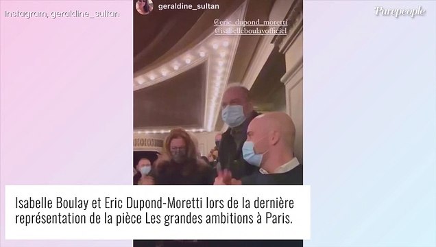 Isabelle Boulay et Eric Dupond-Moretti de sortie : soirée parisienne pleine d'émotion
