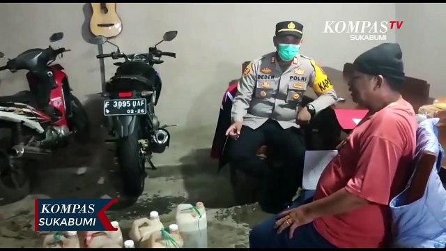 Rumah Produksi Pabrik Miras Oplosan Digerebeg Polisi