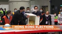 Voter turnout plunges in Hong Kong under new election laws