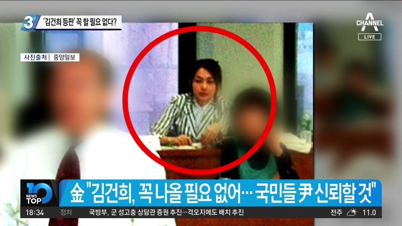 “김건희 등판, 꼭 할 필요 없다”…김종인, 김건희 리스크 됐나?