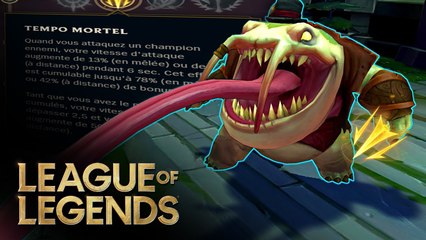 Tahm Kench et Tempo mortel, la nouvelle horreur de la Faille