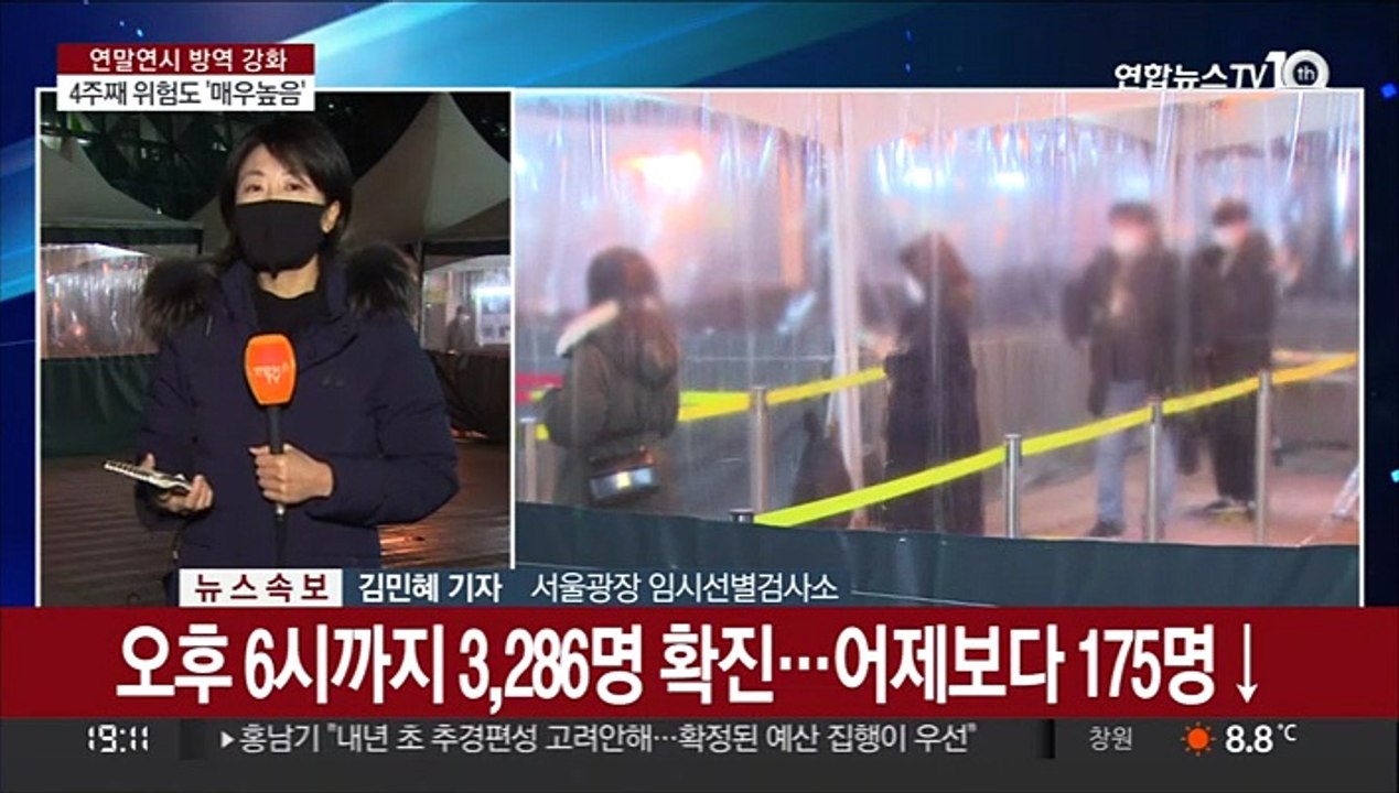 사흘째 위중증 1천명 안팎…전국 위험도 4주째 '매우높음'
