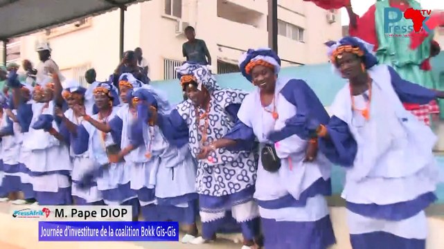 Journée d'investiture de la coalition Bokk Gis-Gis: déclaration de M. Pape DIOP