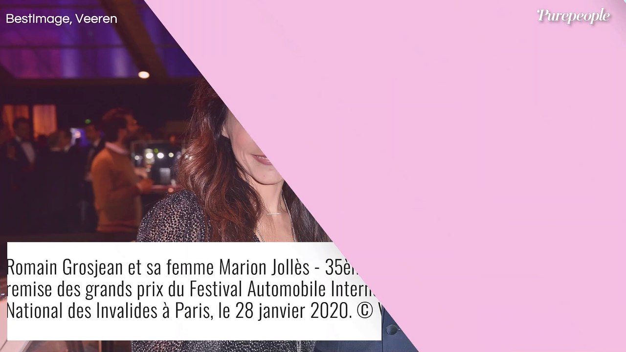 Romain Grosjean et Marion Jollès tournent une page importante de leur vie de famille !