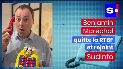 Benjamin Maréchal quitte la RTBF et rejoint Sudinfo