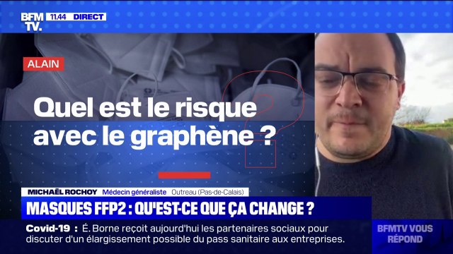 Dans quels cas mieux vaut-il privilégier le masque FFP2 ? BFMTV répond à vos questions