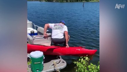 Watch the Ocean EAT HER!  - Best Funny Water Fails - AFV 2021