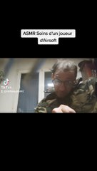 ASMR Français je soigne un airsofteur