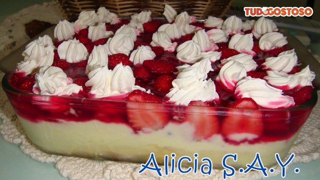 Torta de morango (deliciosa)