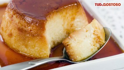 Pudim de micro-ondas