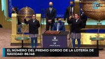 El número del premio Gordo de la Lotería de Navidad: 86.148