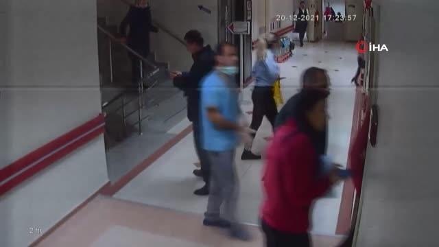 Hasta yakınından doktora şiddet... Yanlış tedavi uygulandığını iddia etti, kolonya şişesiyle doktoru yaraladı