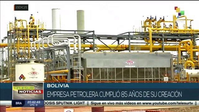 Gobierno de Bolivia promueve la industrialización hidrocarburos