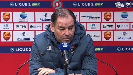 J19 Ligue 2 BKT : la réaction de Stéphane Moulin après QRM 2-2 SMCaen