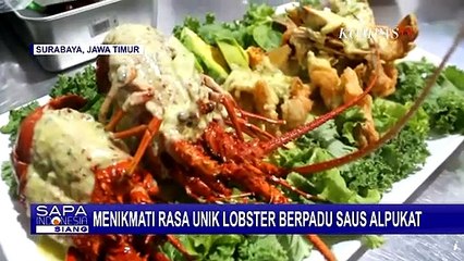Nikmatnya Hidangan Unik Lobster Saus Alpukat, Gurih dan Creamy!
